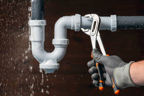 Professional Water Line Repair technician working in Tekoa, WA